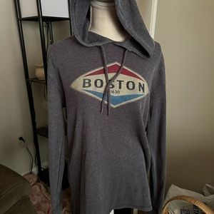 Vintage Mens Boston Hoodie